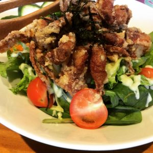 Soft Shell Crab Salad