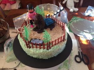 Women's Weekly horse park cake