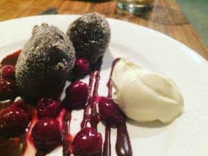 Black Forest Ricotta Fritters