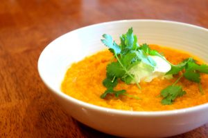 Spiced Carrot Soup 