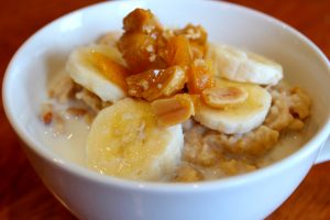 Elvis Peanut Butter and Banana Porridge