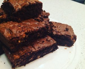 Peanut Butter Choc Chip Brownie