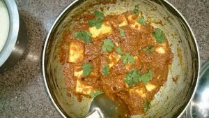 Shahi Paneer  Source: Wikipedia commons