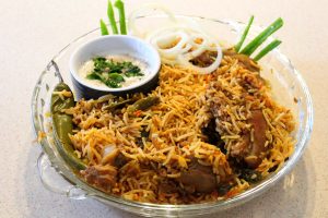 Chicken biryani