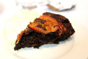 Blood orange chocolate cake