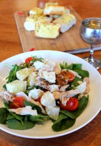 Warm Mustard Chicken Salad