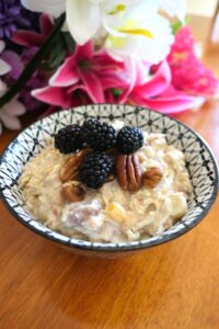 Perfect bircher muesli